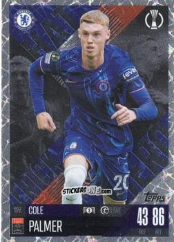 Figurina Cole Palmer - UEFA Champions League & Europa League 2024-2025. Match Attax Extra n. 327 - Topps