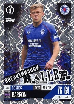 Figurina Connor Barron - UEFA Champions League & Europa League 2024-2025. Match Attax Extra n. 216 - Topps