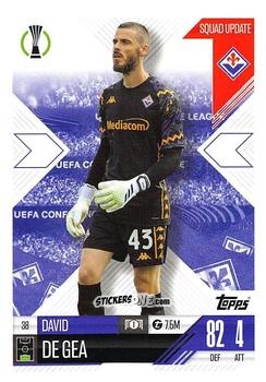 Figurina David De Gea - UEFA Champions League & Europa League 2024-2025. Match Attax Extra n. 38 - Topps
