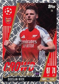 Cromo Declan Rice - UEFA Champions League & Europa League 2024-2025. Match Attax Extra n. 218 - Topps