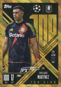 Figurina Emiliano Martínez - UEFA Champions League & Europa League 2024-2025. Match Attax Extra n. 334 - Topps
