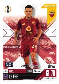 Sticker Enzo Le Fee - UEFA Champions League & Europa League 2024-2025. Match Attax Extra n. 36 - Topps