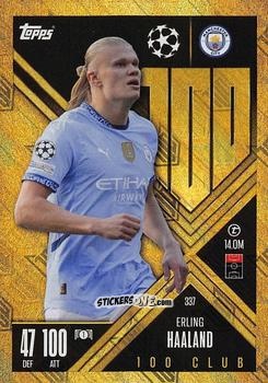 Cromo Erling Haaland - UEFA Champions League & Europa League 2024-2025. Match Attax Extra n. 337 - Topps