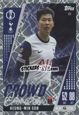 Sticker Heung-Min Son - UEFA Champions League & Europa League 2024-2025. Match Attax Extra n. 221 - Topps