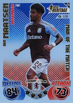 Cromo Ian Maatsen - UEFA Champions League & Europa League 2024-2025. Match Attax Extra n. 272 - Topps