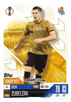Sticker Igor Zubeldia - UEFA Champions League & Europa League 2024-2025. Match Attax Extra n. 64 - Topps