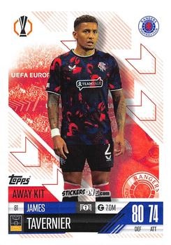 Cromo James Tavernier - UEFA Champions League & Europa League 2024-2025. Match Attax Extra n. 81 - Topps