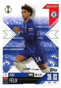 Sticker João Félix - UEFA Champions League & Europa League 2024-2025. Match Attax Extra n. 12 - Topps