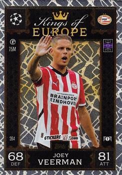 Sticker Joey Veerman - UEFA Champions League & Europa League 2024-2025. Match Attax Extra n. 264 - Topps