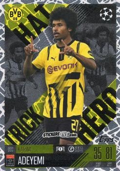 Cromo Karim Adeyemi - UEFA Champions League & Europa League 2024-2025. Match Attax Extra n. 330 - Topps