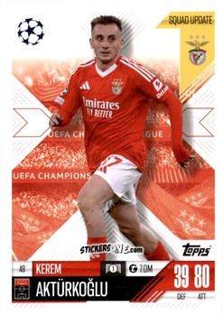 Sticker Kerem Aktürkoğlu - UEFA Champions League & Europa League 2024-2025. Match Attax Extra n. 48 - Topps