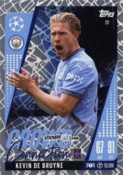 Cromo Kevin De Bruyne - UEFA Champions League & Europa League 2024-2025. Match Attax Extra n. 217 - Topps