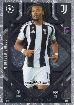 Cromo Khéphren Thuram - UEFA Champions League & Europa League 2024-2025. Match Attax Extra n. 318 - Topps