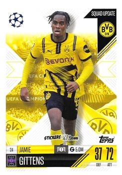 Sticker Jamie Bynoe-Gittens - UEFA Champions League & Europa League 2024-2025. Match Attax Extra n. 24 - Topps