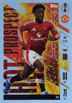 Sticker Kobbie Mainoo - UEFA Champions League & Europa League 2024-2025. Match Attax Extra n. 350 - Topps
