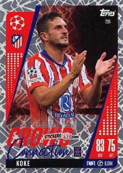 Cromo Koke - UEFA Champions League & Europa League 2024-2025. Match Attax Extra n. 226 - Topps