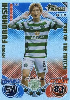 Cromo Kyōgo Furuhashi - UEFA Champions League & Europa League 2024-2025. Match Attax Extra n. 279 - Topps