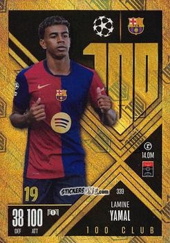 Figurina Lamine Yamal - UEFA Champions League & Europa League 2024-2025. Match Attax Extra n. 339 - Topps