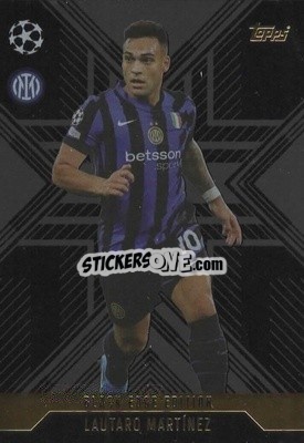 Figurina Lautaro Martínez - UEFA Champions League & Europa League 2024-2025. Match Attax Extra n. BLA4 - Topps