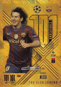 Cromo Lionel Messi - UEFA Champions League & Europa League 2024-2025. Match Attax Extra n. 345 - Topps