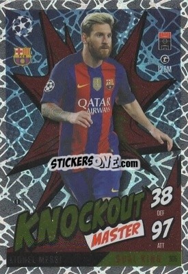 Cromo Lionel Messi - UEFA Champions League & Europa League 2024-2025. Match Attax Extra n. 305 - Topps