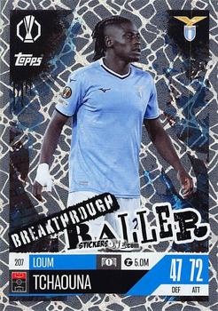 Sticker Loum Tchaouna - UEFA Champions League & Europa League 2024-2025. Match Attax Extra n. 207 - Topps