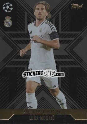 Cromo Luka Modric - UEFA Champions League & Europa League 2024-2025. Match Attax Extra n. BLA1 - Topps