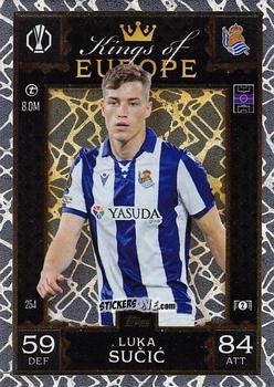 Cromo Luka Sučić - UEFA Champions League & Europa League 2024-2025. Match Attax Extra n. 254 - Topps