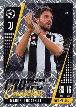 Cromo Manuel Locatelli - UEFA Champions League & Europa League 2024-2025. Match Attax Extra n. 234 - Topps