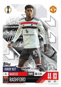Sticker Marcus Rashford - UEFA Champions League & Europa League 2024-2025. Match Attax Extra n. 76 - Topps