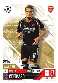 Figurina Martin Ødegaard - UEFA Champions League & Europa League 2024-2025. Match Attax Extra n. 56 - Topps