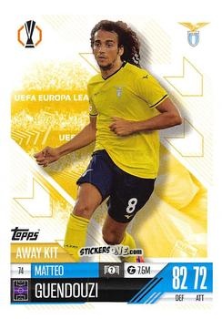 Cromo Matteo Guendouzi - UEFA Champions League & Europa League 2024-2025. Match Attax Extra n. 74 - Topps