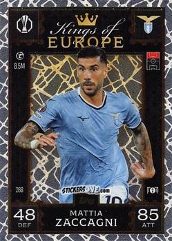 Sticker Mattia Zaccagni - UEFA Champions League & Europa League 2024-2025. Match Attax Extra n. 268 - Topps