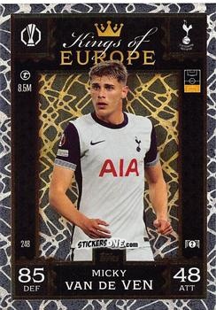 Sticker Micky Van De Ven - UEFA Champions League & Europa League 2024-2025. Match Attax Extra n. 248 - Topps