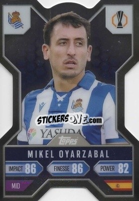 Figurina Mikel Oyarzabal - UEFA Champions League & Europa League 2024-2025. Match Attax Extra n. CX4 - Topps