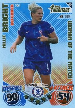 Sticker Millie Bright - UEFA Champions League & Europa League 2024-2025. Match Attax Extra n. 286 - Topps