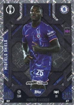 Cromo Moisés Caicedo - UEFA Champions League & Europa League 2024-2025. Match Attax Extra n. 311 - Topps