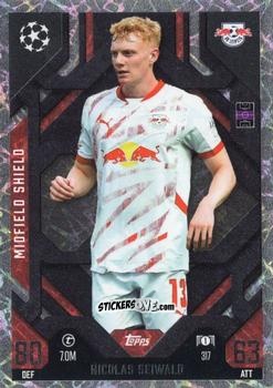 Cromo Nicolas Seiwald - UEFA Champions League & Europa League 2024-2025. Match Attax Extra n. 317 - Topps