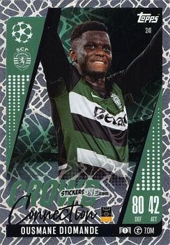 Sticker Ousmane Diomande - UEFA Champions League & Europa League 2024-2025. Match Attax Extra n. 241 - Topps