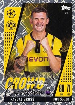 Cromo Pascal Gross - UEFA Champions League & Europa League 2024-2025. Match Attax Extra n. 231 - Topps