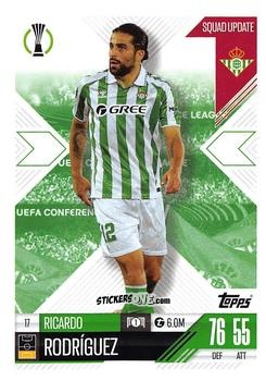 Figurina Ricardo Rodríguez - UEFA Champions League & Europa League 2024-2025. Match Attax Extra n. 17 - Topps