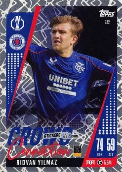 Cromo Ridvan Yilmaz - UEFA Champions League & Europa League 2024-2025. Match Attax Extra n. 242 - Topps