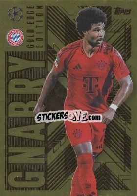 Figurina Serge Gnabry - UEFA Champions League & Europa League 2024-2025. Match Attax Extra n. GOL6 - Topps