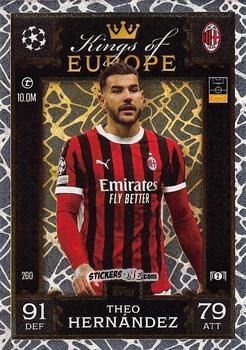 Figurina Theo Hernández - UEFA Champions League & Europa League 2024-2025. Match Attax Extra n. 260 - Topps