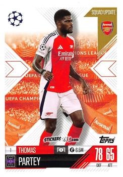 Sticker Thomas Partey - UEFA Champions League & Europa League 2024-2025. Match Attax Extra n. 1 - Topps