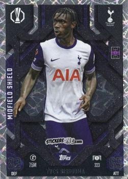 Cromo Yves Bissouma - UEFA Champions League & Europa League 2024-2025. Match Attax Extra n. 323 - Topps