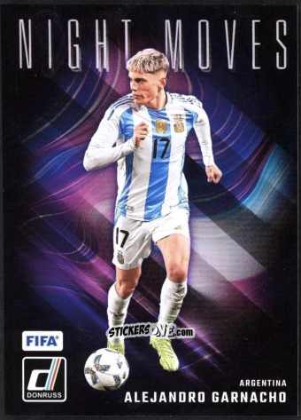 Figurina Alejandro Garnacho - Donruss Soccer 2024-2025
 n. NMV15 - Panini