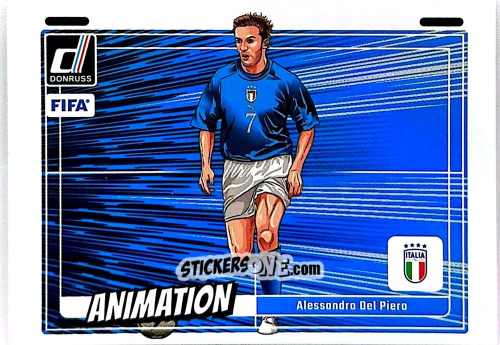Cromo Alessandro Del Piero - Donruss Soccer 2024-2025
 n. AN23 - Panini