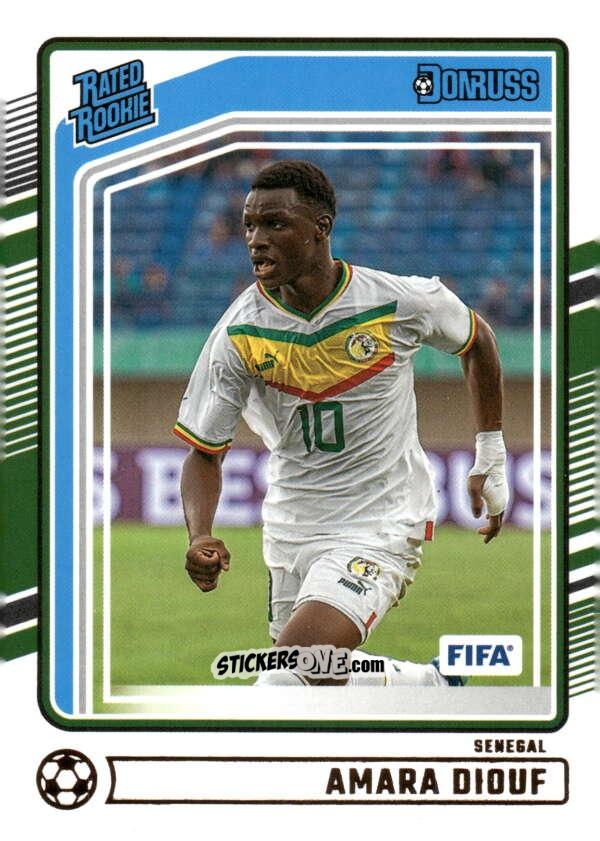 Cromo Amara Diouf - Donruss Soccer 2024-2025
 n. 190 - Panini