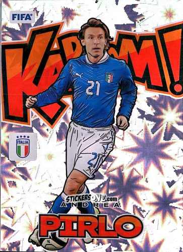 Sticker Andrea Pirlo - Donruss Soccer 2024-2025
 n. KB16 - Panini